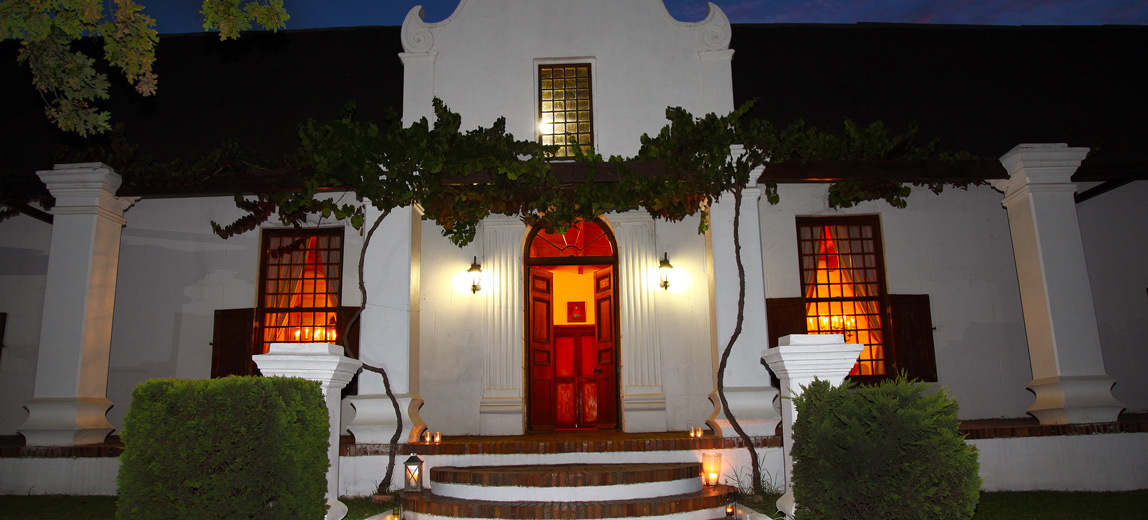 Klein bottelary manor house